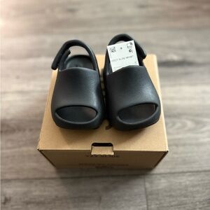 Yeezy Black Minimalist Sandals